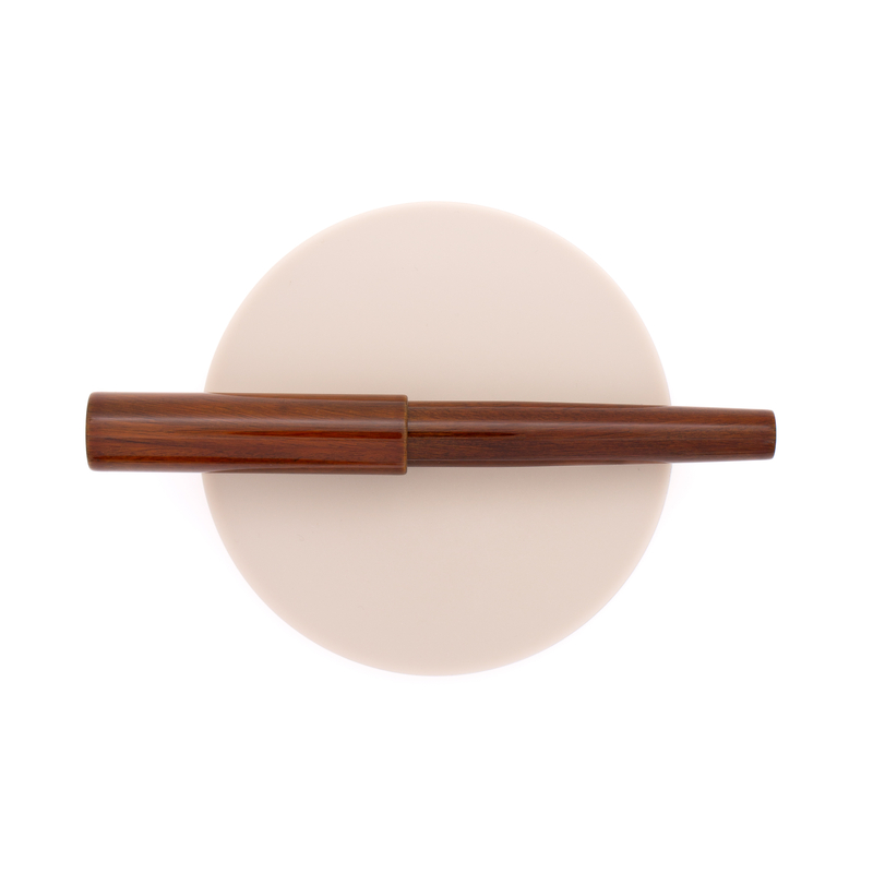 Wancher Wancher Sekai Aizu Urushi Penna Stilografica Verawood