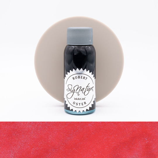 Robert Oster Shake 'N' Shimmy Sparkling Cranberry Ink Bottle 50 ml