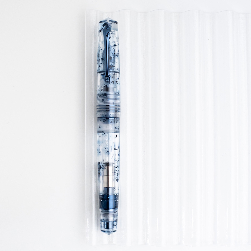 Leonardo Officina Italiana Leonardo x Stilo&Stile Momento Zero Fountain Pen Kintsugi Blue