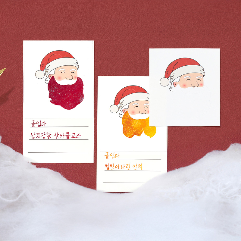 Wearingeul Wearingeul Santa Claus Sticker & Swatch