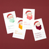 Wearingeul Wearingeul Santa Claus Sticker & Swatch