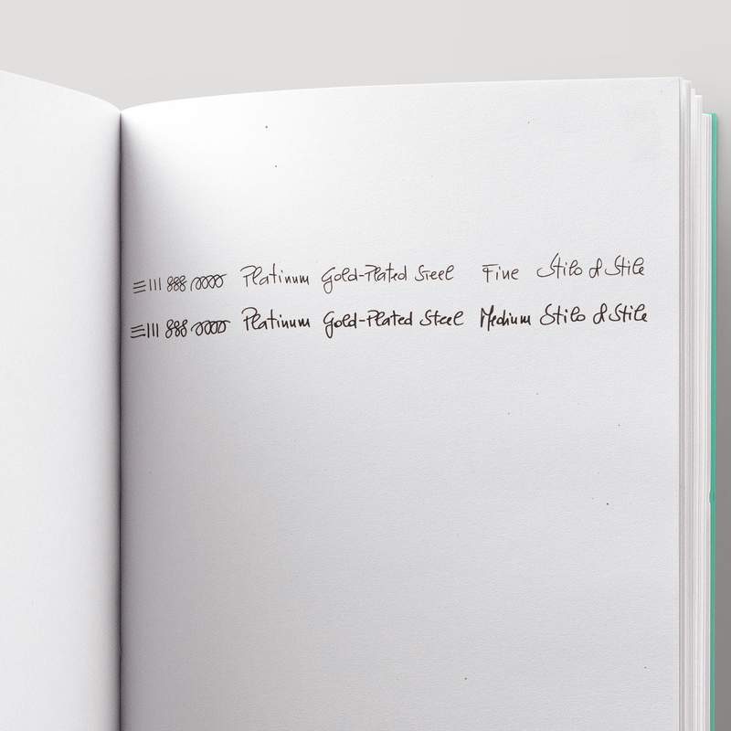 Platinum Platinum Biso Penna Stilografica Sparkle Mint Green Edizione Limitata