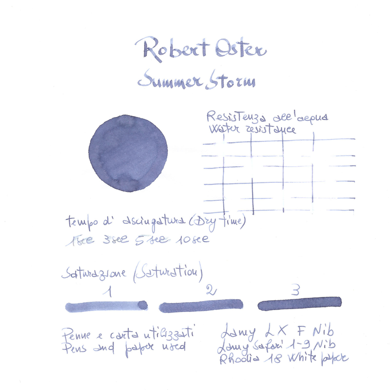 Robert Oster Summer Storm Inchiostro 50 ml