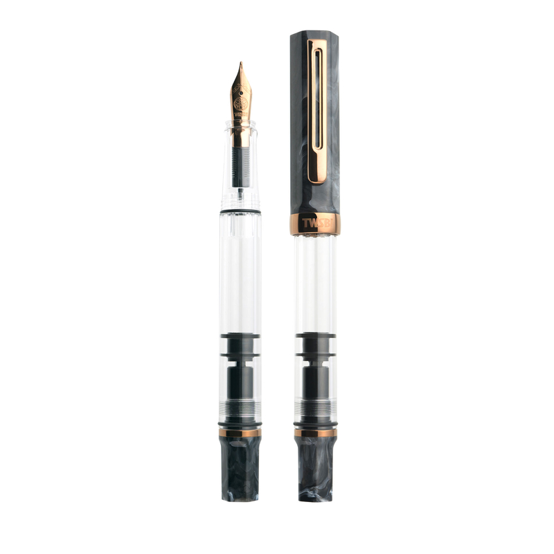 TWSBI Twsbi Eco Fountain Pen Black Marble & Bronze