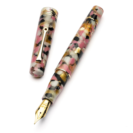 Leonardo Momento Zero Fountain Pen Corricella & Gold 14k