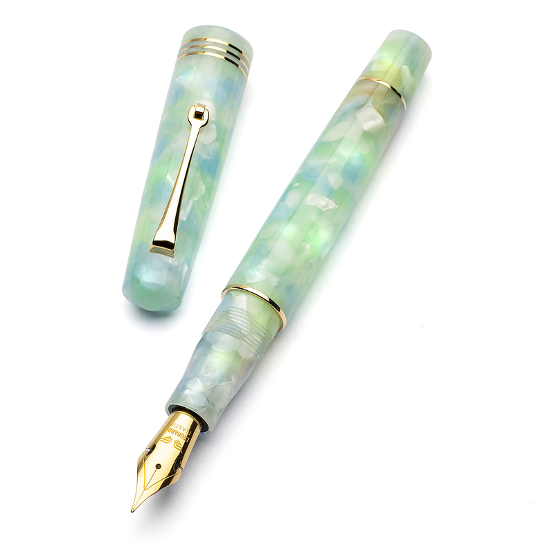 Leonardo Officina Italiana Leonardo Momento Zero Fountain Pen Artica & Gold