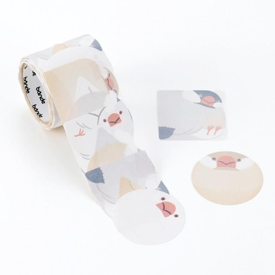 Bande Washi Tape Writable Roll Sticker Chubby Java Sparrow