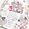 Bande Bande Washi Tape Writable Roll Sticker Chubby Java Sparrow