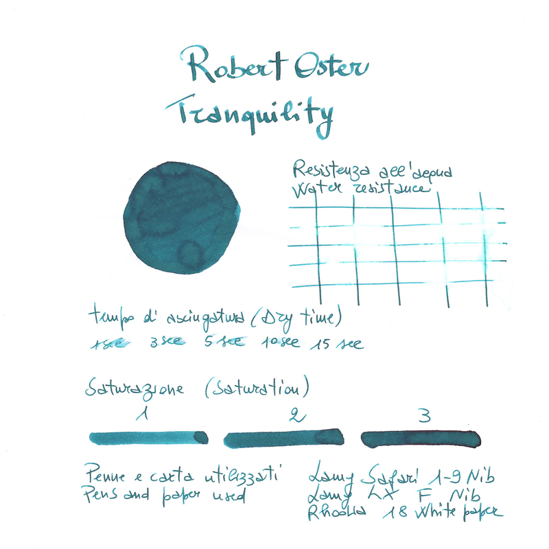 Robert Oster Tranquillity Inchiostro 50 ml