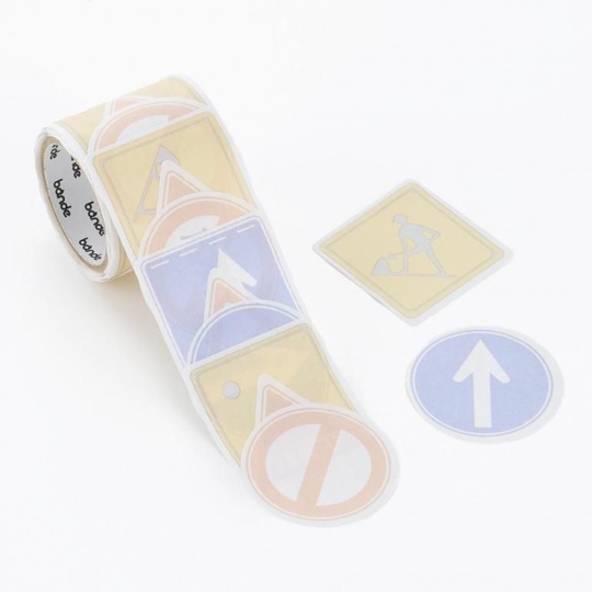 Bande Washi Tape Writable Roll Sticker Familiar Sign