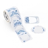 Bande Bande Washi Tape Adesivo in Rotolo Scrivibile Blue Flowers