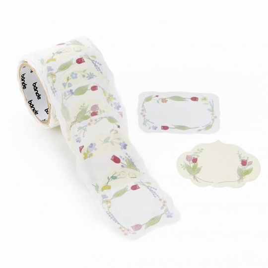 Bande Washi Tape Adesivo in Rotolo Scrivibile Happy Flowers