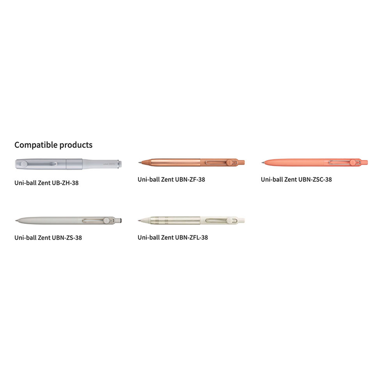 Uni Uni-ball Zento UBR-Z-38 Refill Penna Gel 0.38 mm