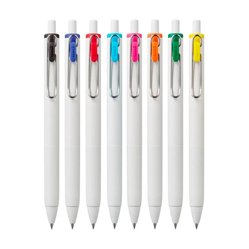 Uni Uni-ball One 0.38 mm Set of 8 Gel Pens