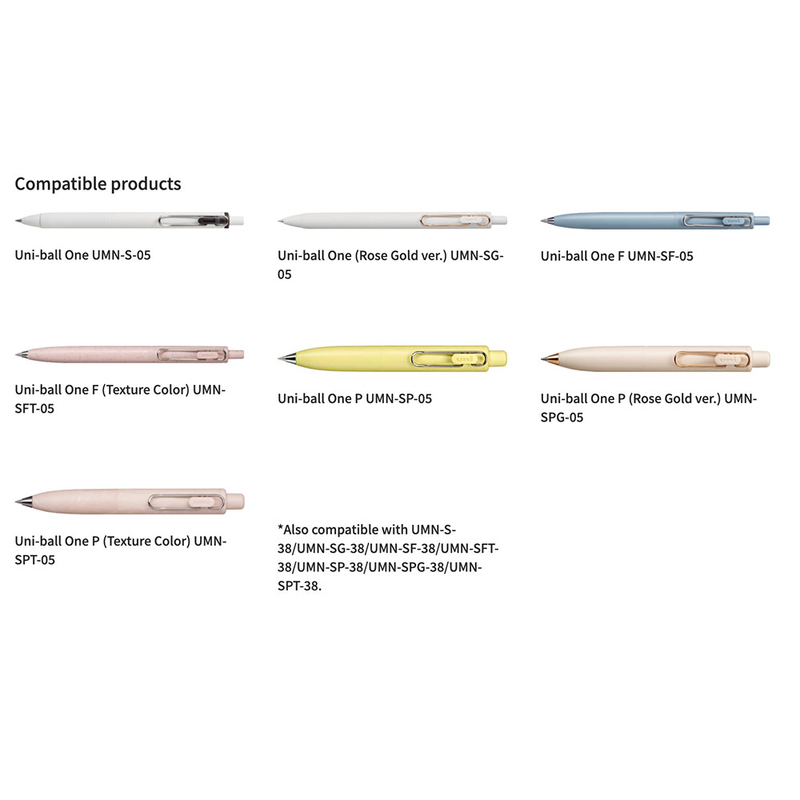 Uni Uni-ball One UMR-05S Pen Gel Refill 0.5 mm