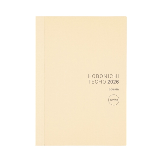 Hobonichi Techo Cousin Book 2026 A5 Spring