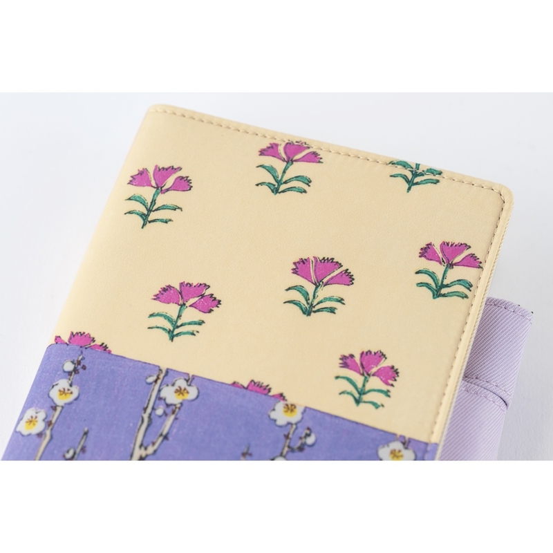 Hobonichi Hobonichi Unsodo: Bijutsukai (Plum and Dianthus) A6 [Cover Only]