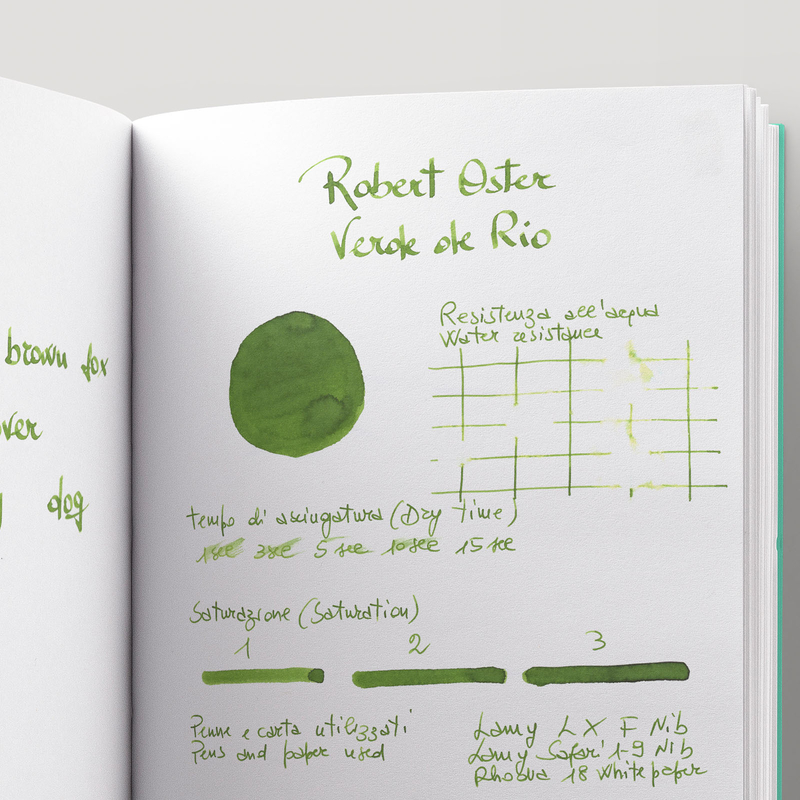 Robert Oster Verde de Rio Ink Bottle 50 ml