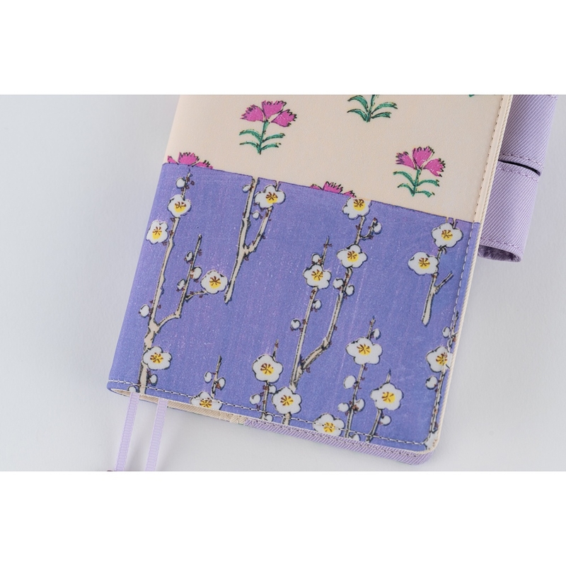 Hobonichi Hobonichi Unsodo: Bijutsukai (Plum and Dianthus) A6 [Cover Only]