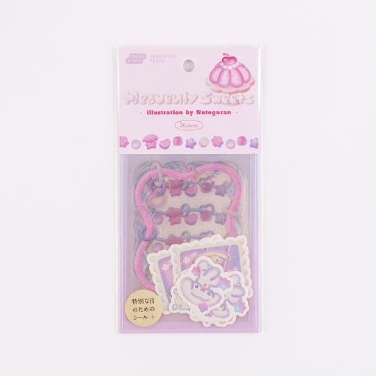 Hobonichi Unforgettable Day Stickers: Heavenly Sweets