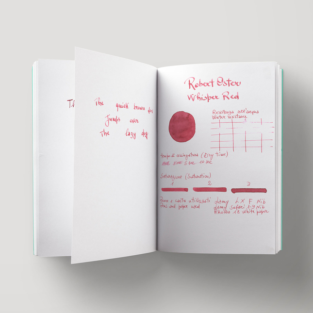 Robert Oster Whisper Red Ink Bottle 50 ml