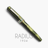 Radius Radius Settimo Penna Stilografica Italia Verde & Rodio Edizione Limitata