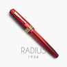 Radius Radius Settimo Penna Stilografica Italia Rossa & Oro Edizione Limitata