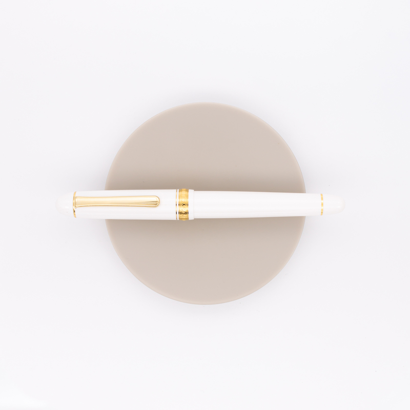 Platinum 3776 Century Penna Stilografica Chenonceau White