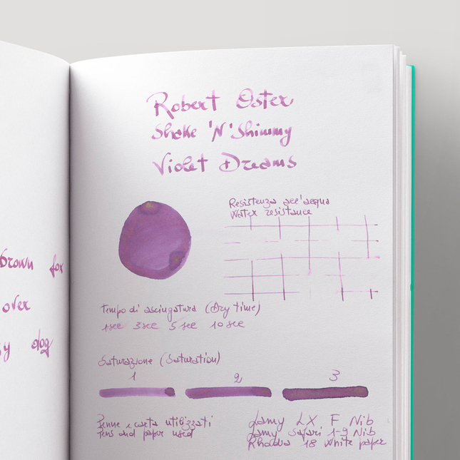 Robert Oster Shake 'N' Shimmy Violet Dreams Inchiostro 50 ml