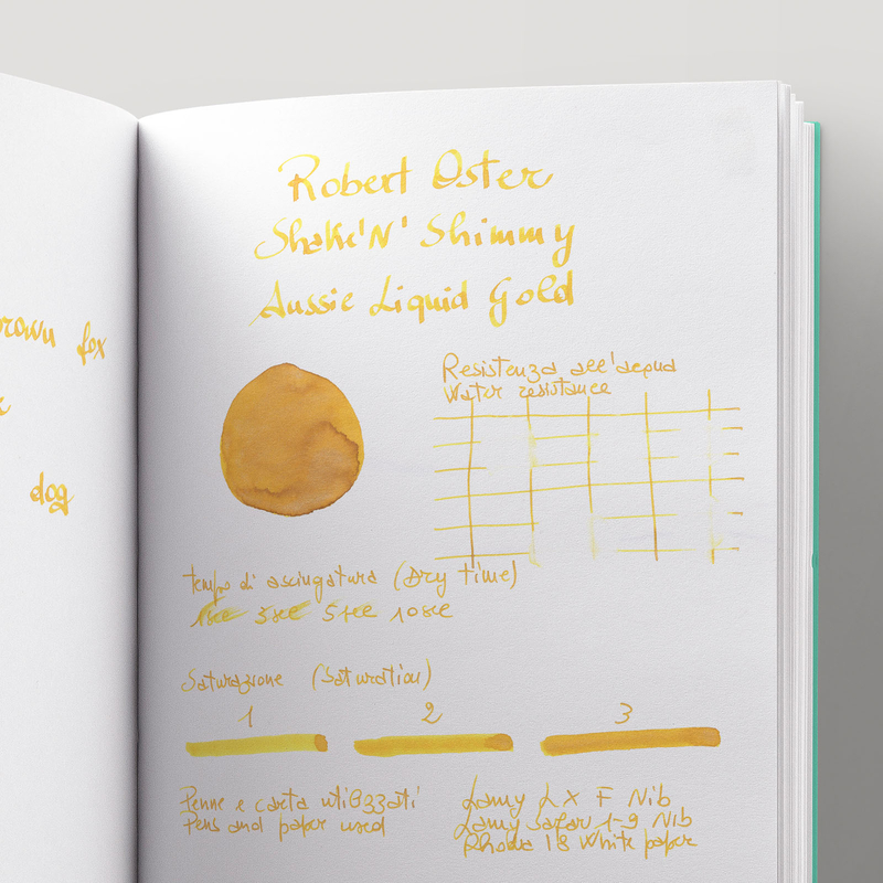 Robert Oster Shake 'N' Shimmy Aussie Liquid Gold Inchiostro 50 ml