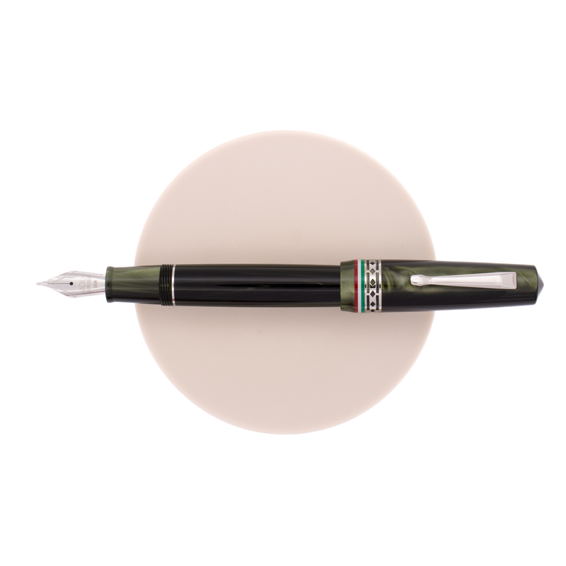 Radius Radius Settimo Fountain Pen Italia Green & Rhodium Limited Edition