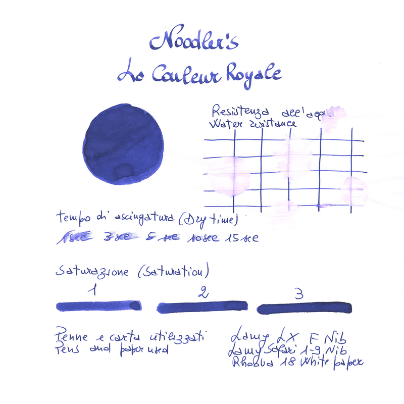 Noodler's La Couleur Royale Inchiostro 3 oz
