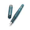 Leonardo Officina Italiana Leonardo Momento Zero Grande Pura Fountain Pen Petrol & Rhodium 14k