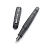 Leonardo Officina Italiana Leonardo Momento Zero Grande Pura Fountain Pen Grey & Ruthenium 14k