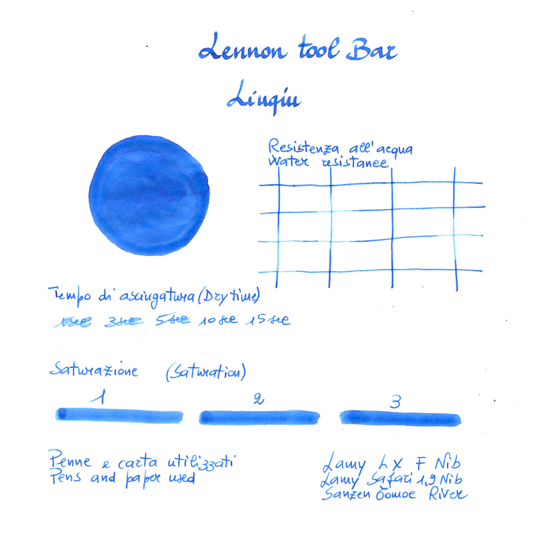 Lennon Tool Bar Lennon Tool Bar 2025 Autumn Limited Liuqiu Inchiostro 30 ml