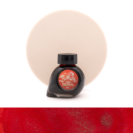 Colorverse 2026 Red Horse Glistening Dark Green Inchiostro 15 ml