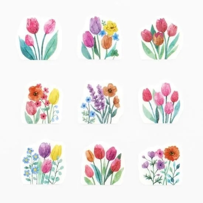Bande Bande Washi Tape Tulip Fields