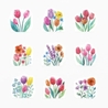 Bande Bande Washi Tape Tulip Fields