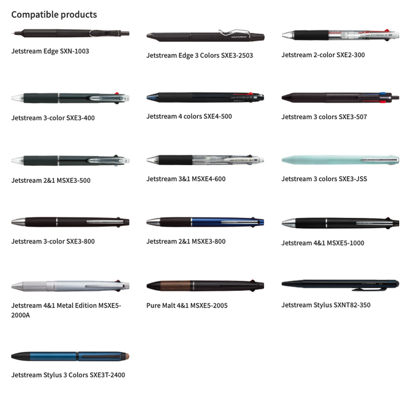 Uni Uni Jetstream SXR-203-38 Refill Penna Sfera 0.38 mm
