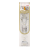 Uni Uni-ball One 0.5 mm Set di 3 Penne Gel Bianca - Argento - Oro