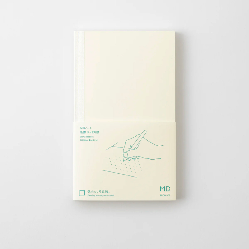 MD Paper Md Paper Notebook B6 Slim Dot
