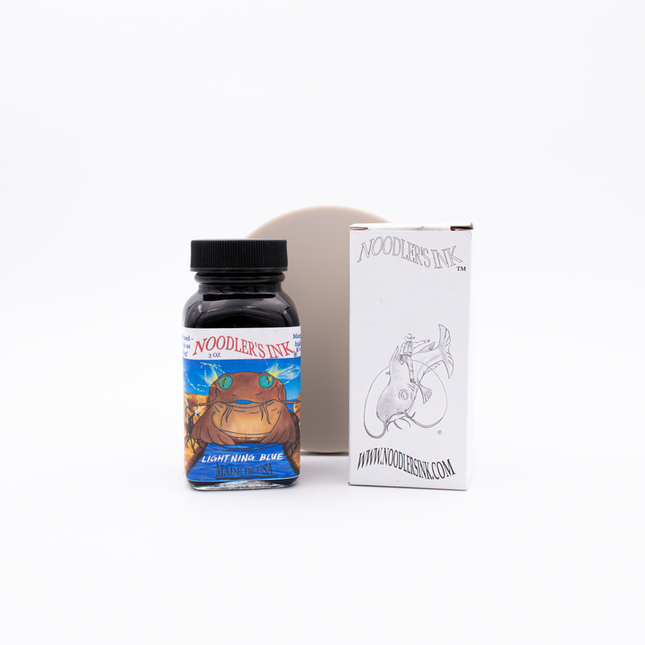 Noodler's Lightening Blue HL Ink Bottle 3 oz