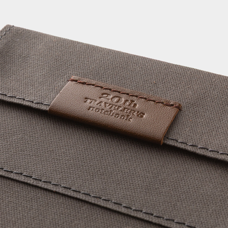 Traveler's Company Traveler's Notebook Card Size 20th Anniversary Set Brown