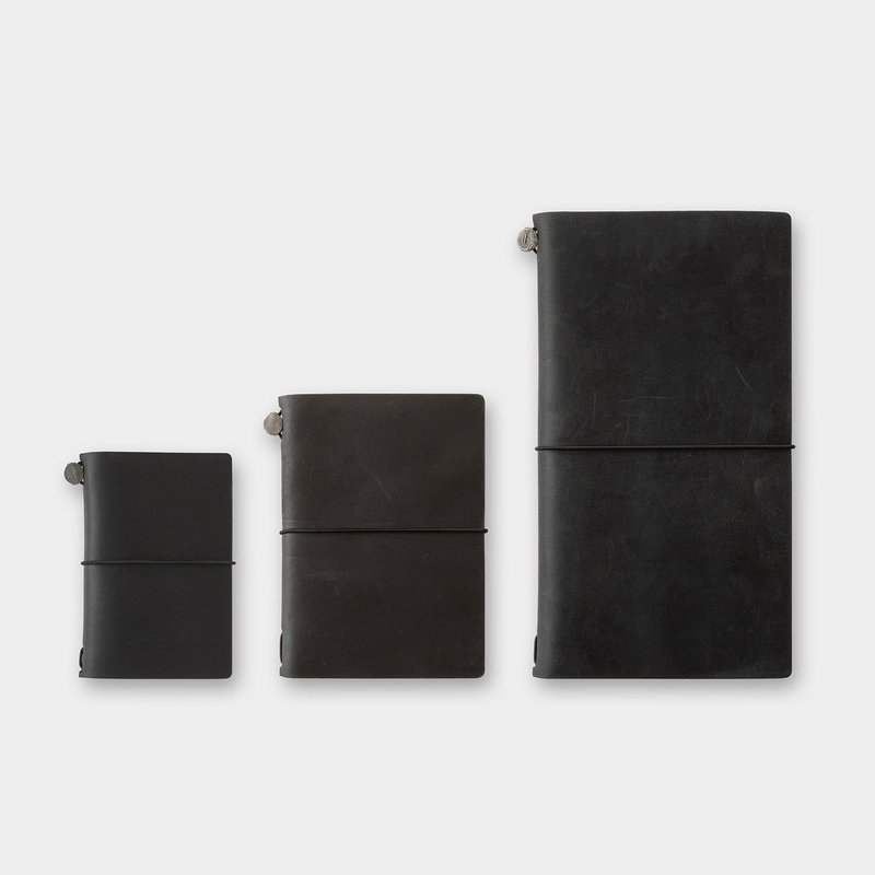 Traveler's Company Traveler's Notebook Card Size 20th Anniversary Set Black