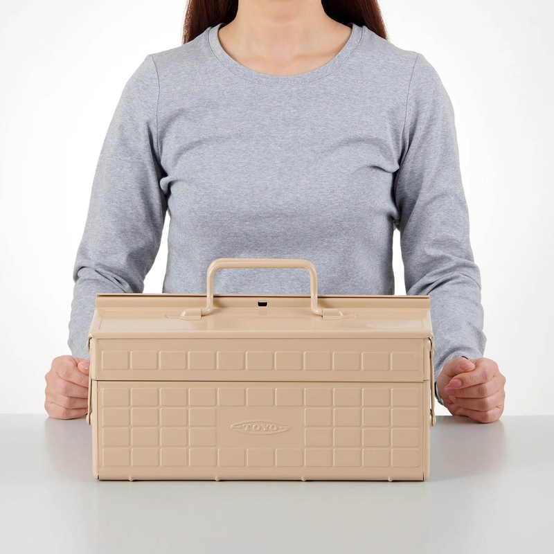 Toyo Steel Toyo Steel ST-350 Cantilever Toolbox Antique Green