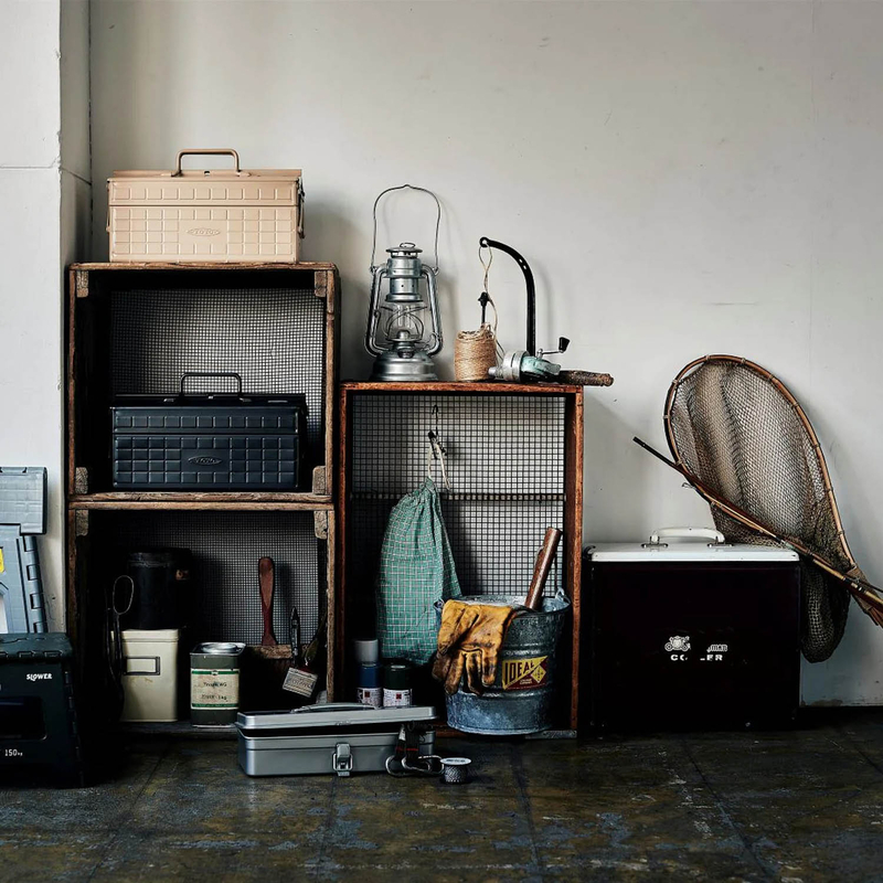 Toyo Steel Toyo Steel ST-350 Cassetta degli Attrezzi Antique Green