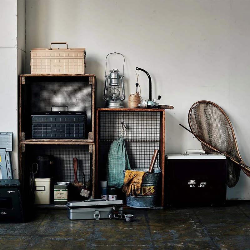 Toyo Steel Toyo Steel ST-350 Cassetta degli Attrezzi Nera