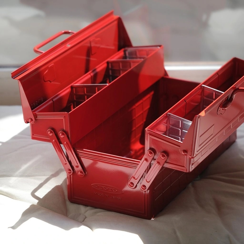 Toyo Steel Toyo Steel ST-350 Cantilever Toolbox Red