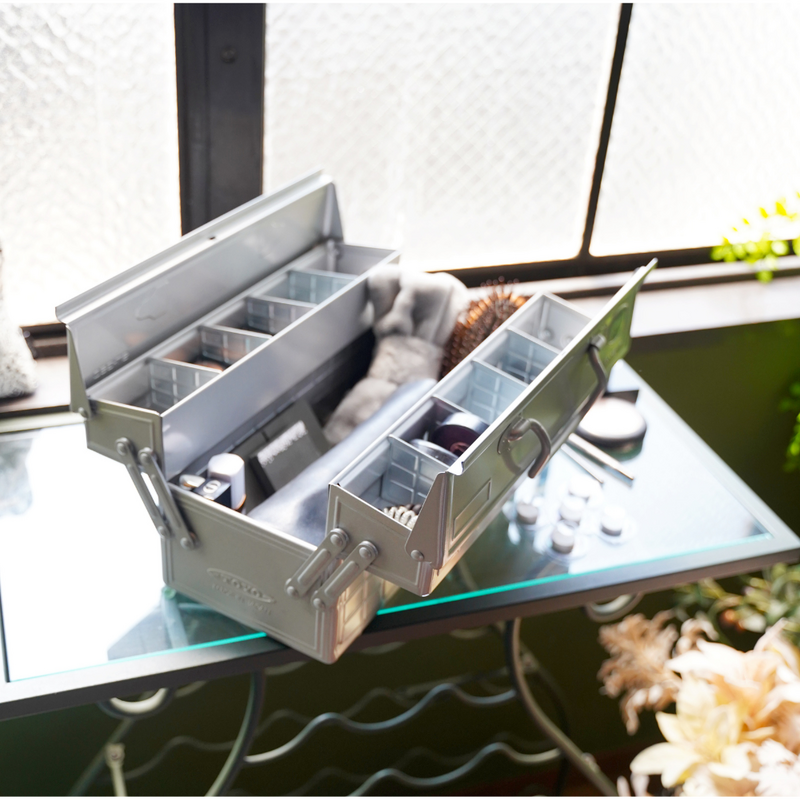 Toyo Steel Toyo Steel ST-350 Cantilever Toolbox Silver