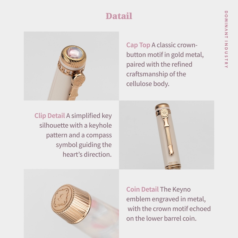 Keyno Stay.tionery Keyno Stay.tionery Fountain Pen Key No. 014 Cherishment